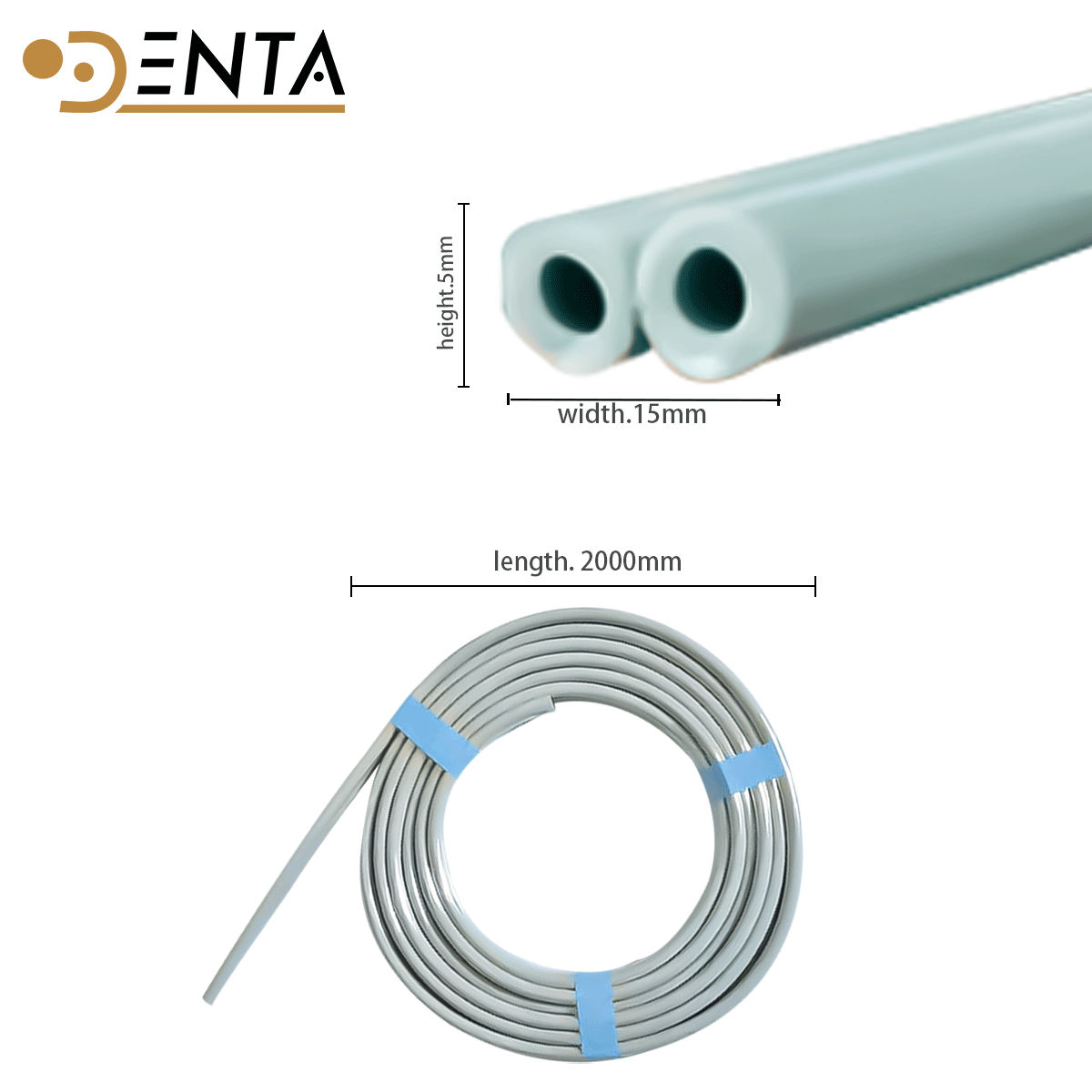 Dental Chair Unit - 2M 2 Hole Dental Tubing Hose