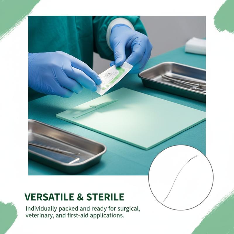 Nylon Surgical Suture Kit 12PC - Medical Lab Kit ulasan dan harga