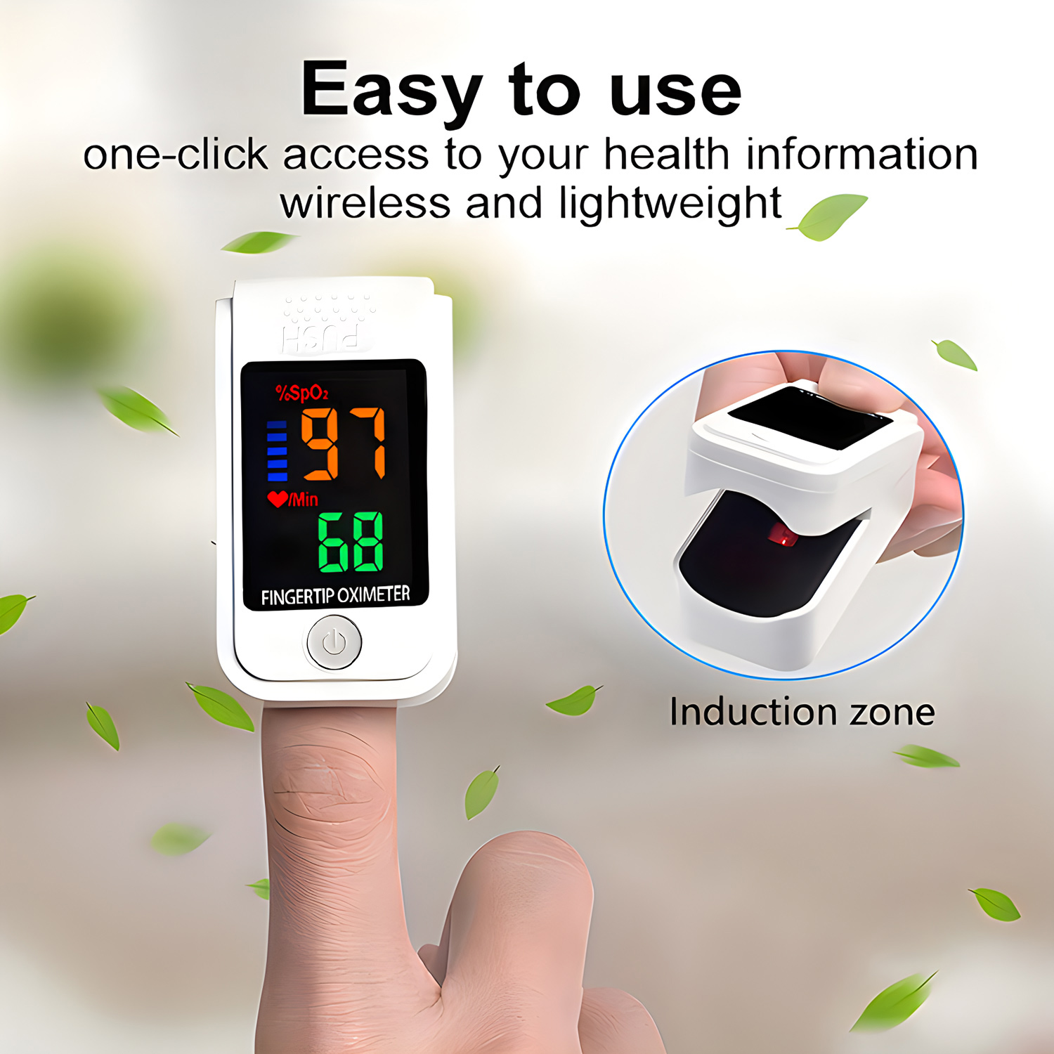 Non-contact Digital Infrared F - Pulse Oximeter ulasan dan harga