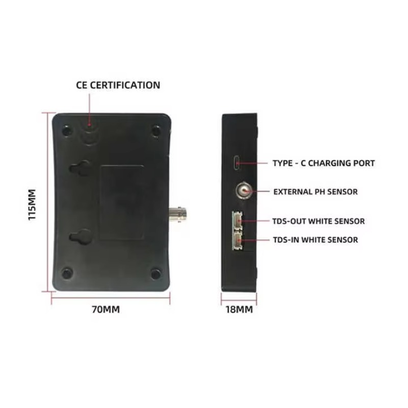 Online 5 in 1 TDS/PH/Temperatu - Ph Meter ulasan dan harga