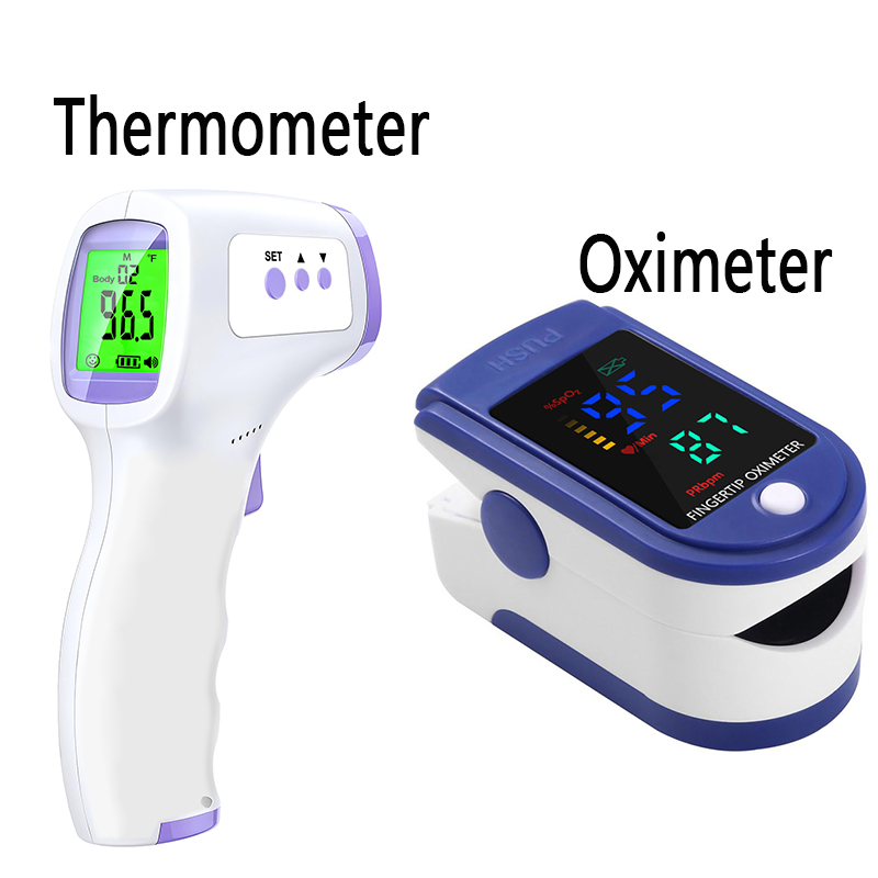 Digital Infrared Thermometer F - Pulse Oximeter ulasan dan harga