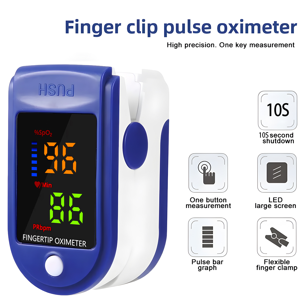 Digital Infrared Thermometer F - Pulse Oximeter ulasan dan harga