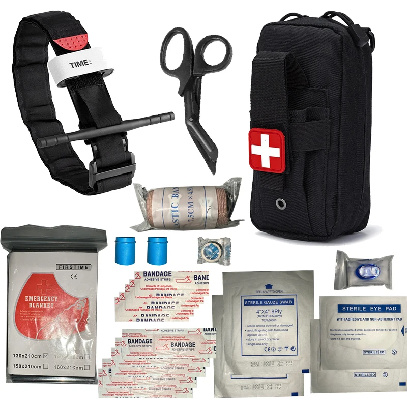 IFAK Trauma Survival Kit First - Medical Lab Kit ulasan dan harga