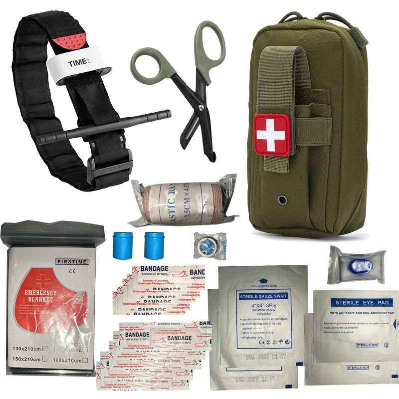 IFAK Trauma Survival Kit First - Medical Lab Kit ulasan dan harga