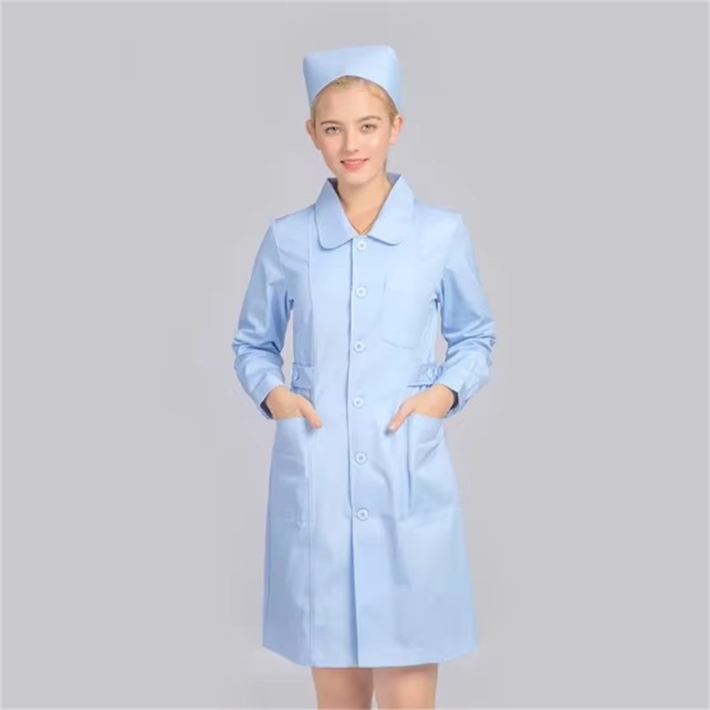 new pure cotton breathable whi - Medical Lab Coats ulasan dan harga