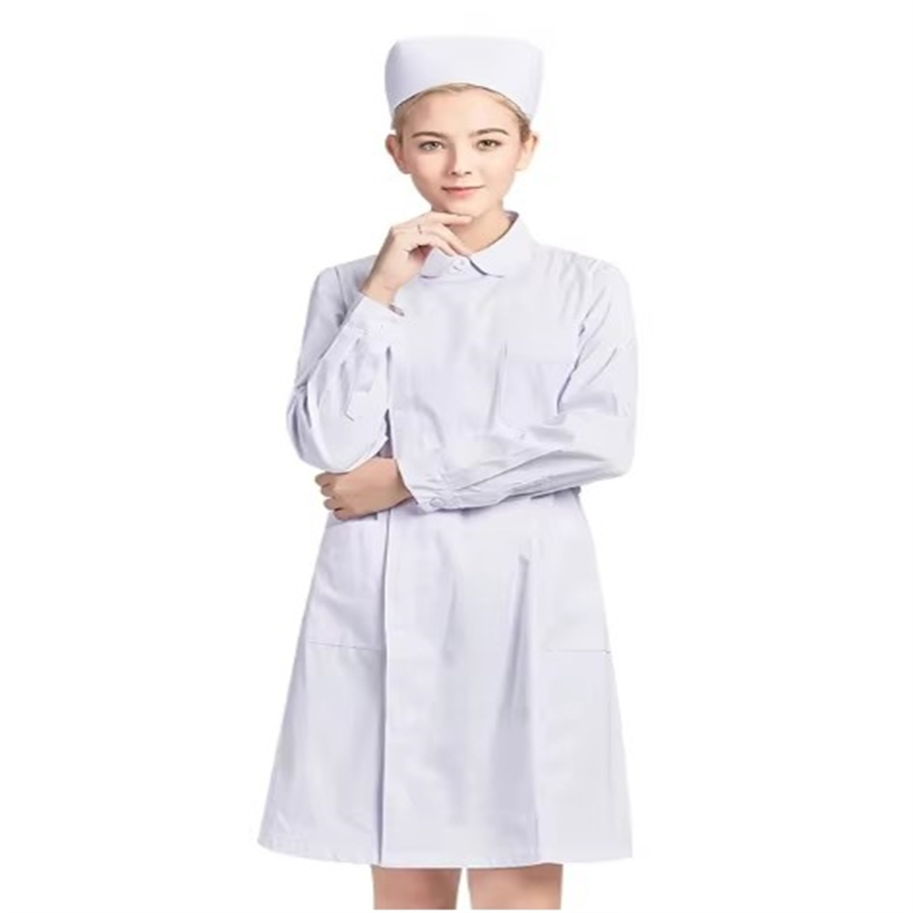 new pure cotton breathable whi - Medical Lab Coats ulasan dan harga