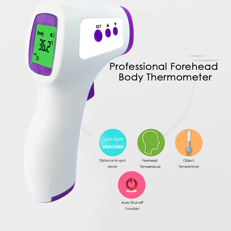 1pcs Forehead Temperature Gun  - Pulse Oximeter ulasan dan harga