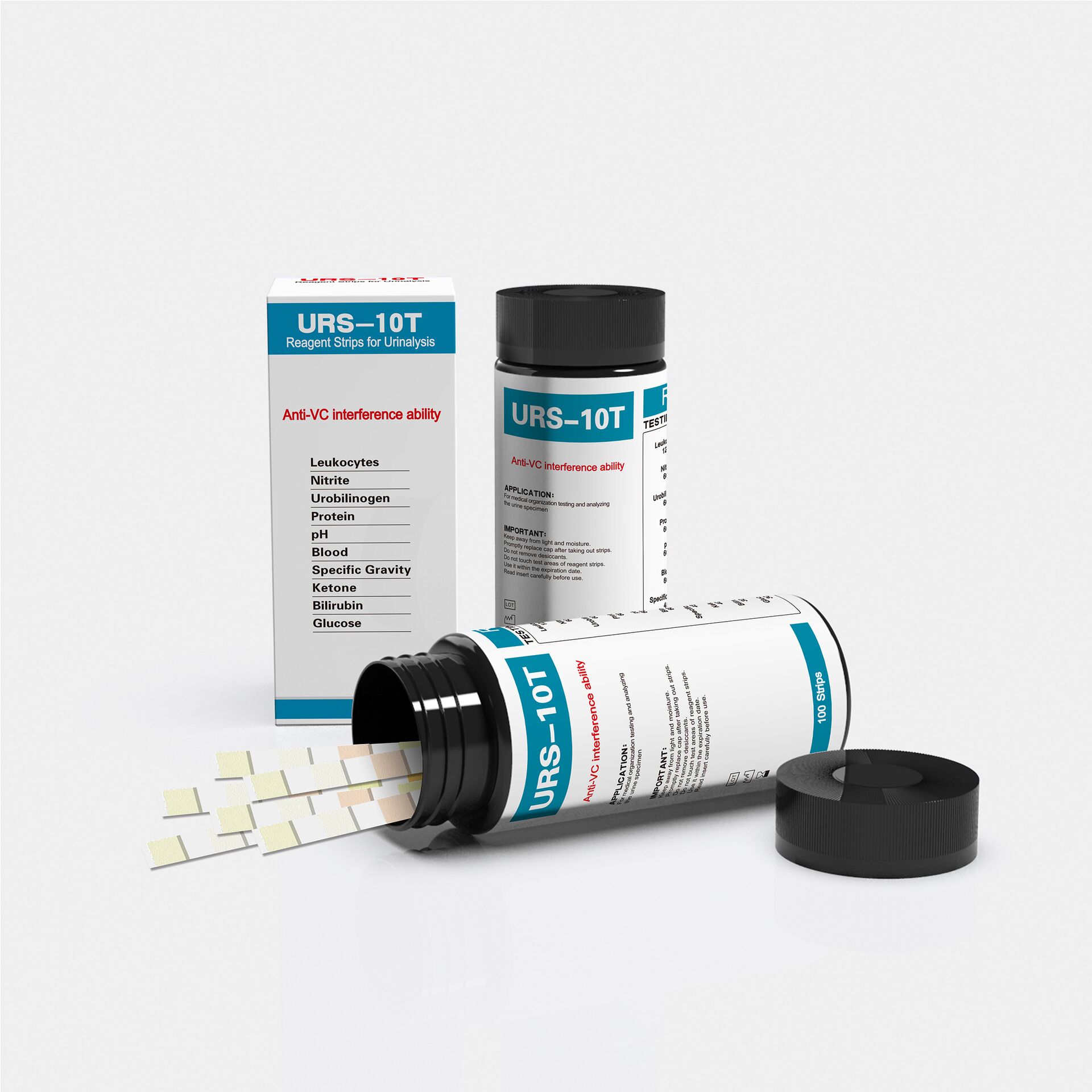 URS-10T Urine Test Strips 10 P - Urinalysis Reagent Strip ulasan dan harga