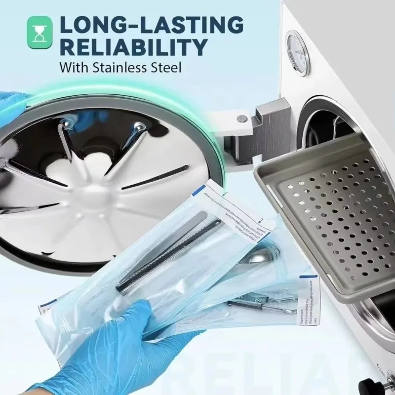 New 18L Vertical Dent Autoclav - Medical Lab Units ulasan dan harga