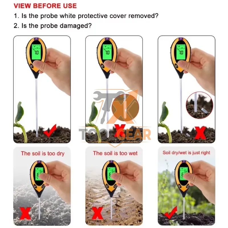 2026hotsale* 4 in 1 Soil PH Me - Ph Meter ulasan dan harga
