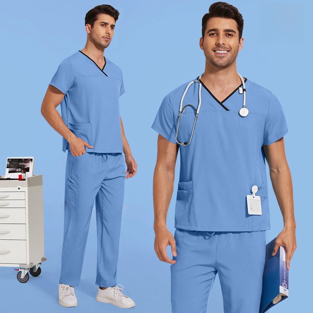 Thin Short Sleeve Operating Ro - Medical Lab Coats ulasan dan harga