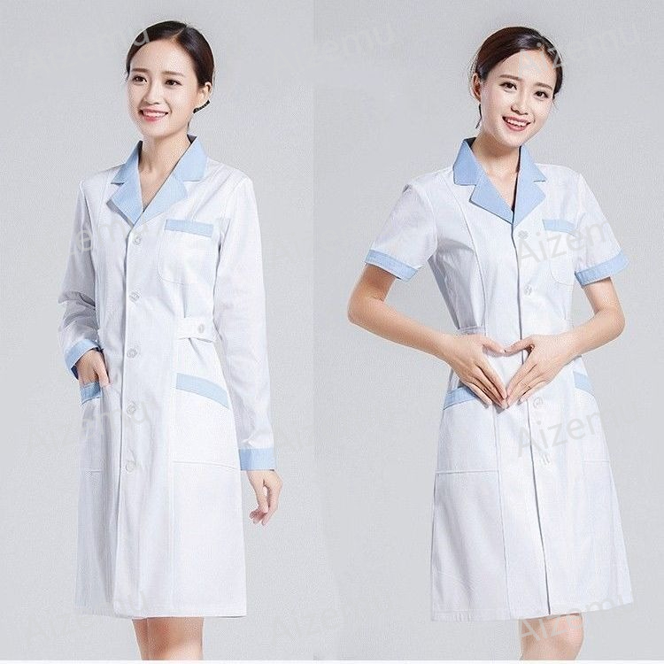 Unisex Short Sleeve Beauty Sal - Medical Lab Coats ulasan dan harga