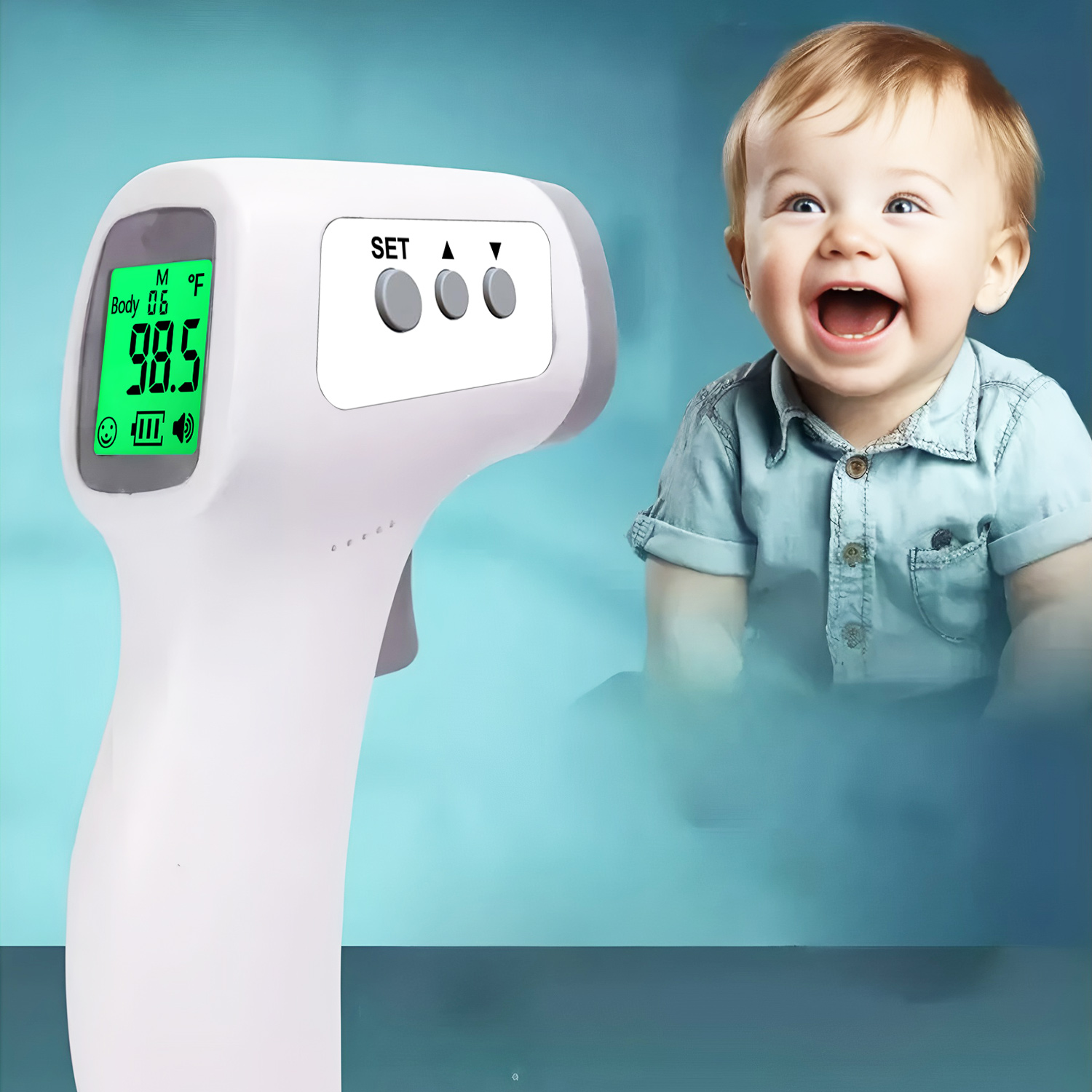 Portable Medical Thermometer & - Pulse Oximeter ulasan dan harga