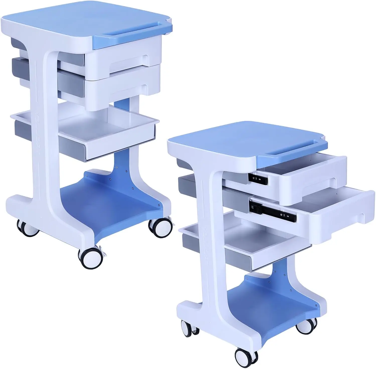3 Tier Medical Rolling Cart wi - Medical Lab Ultrasound ulasan dan harga