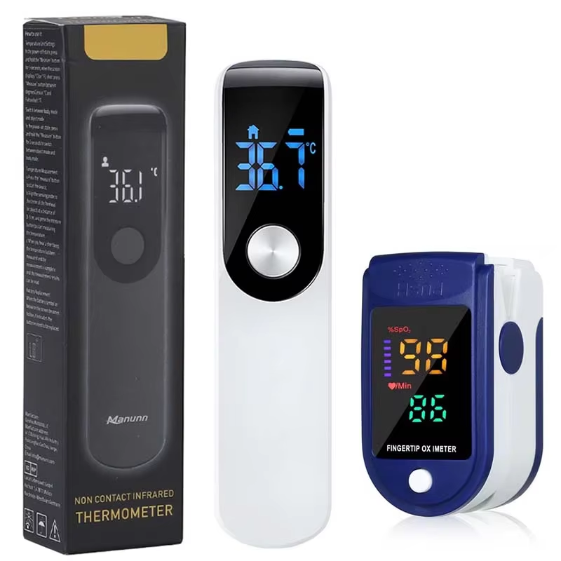 Infrared Fever Thermometer Dig - Pulse Oximeter ulasan dan harga