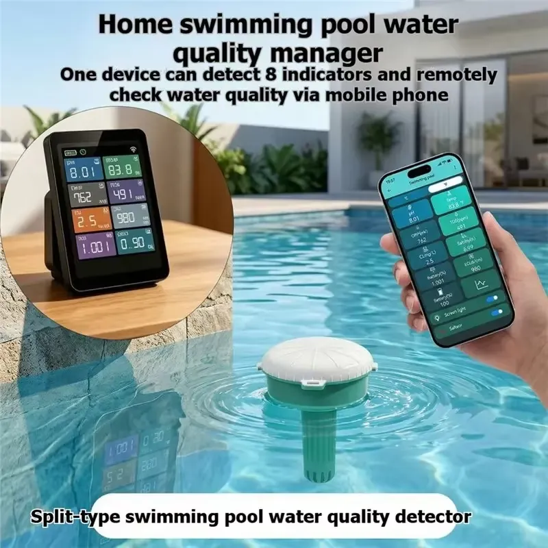 WAP01 AT43-Sauna & Pool Thermo - Ph Meter ulasan dan harga