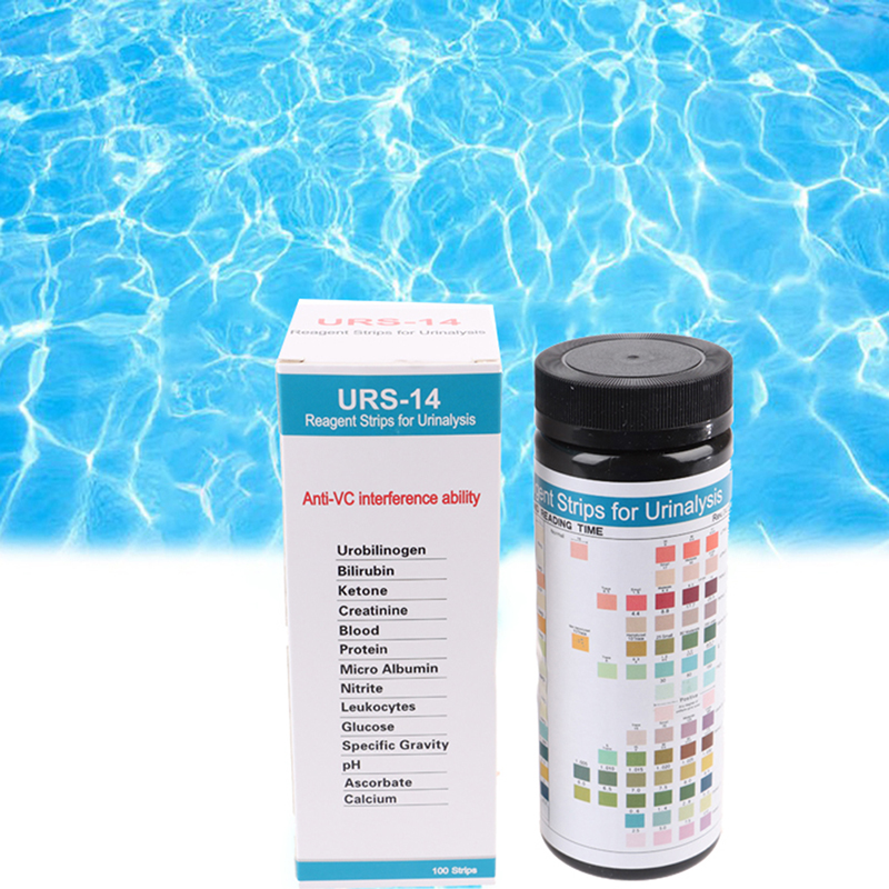 URS-14 100strips Urinalysis Re - Urinalysis Reagent Strip ulasan dan harga