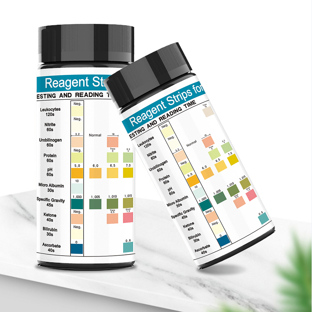 100 Strips Urine Test Strip 10 - Urinalysis Reagent Strip ulasan dan harga