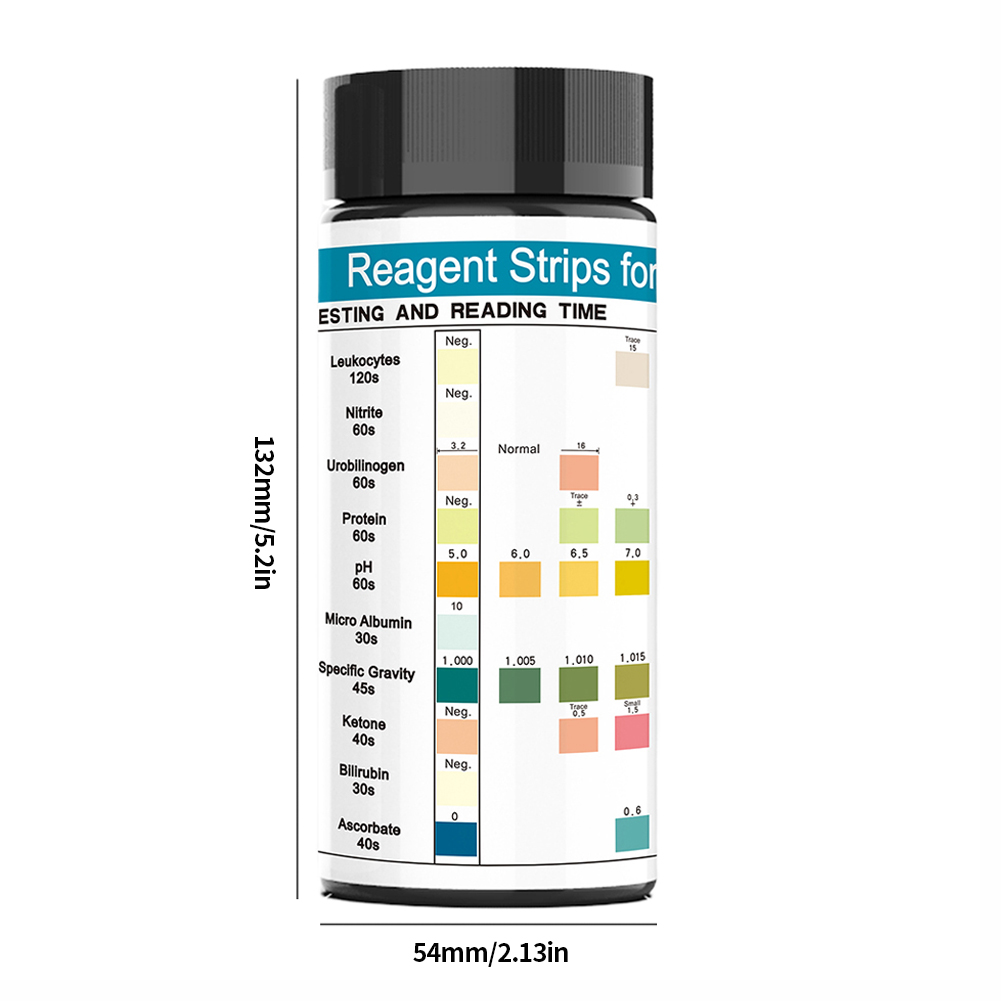 100 Strips Urine Test Strip 10 - Urinalysis Reagent Strip ulasan dan harga