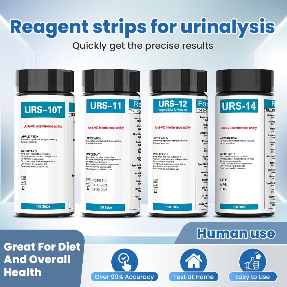 Veterinary Human 10/11/12/14 P - Urinalysis Reagent Strip ulasan dan harga