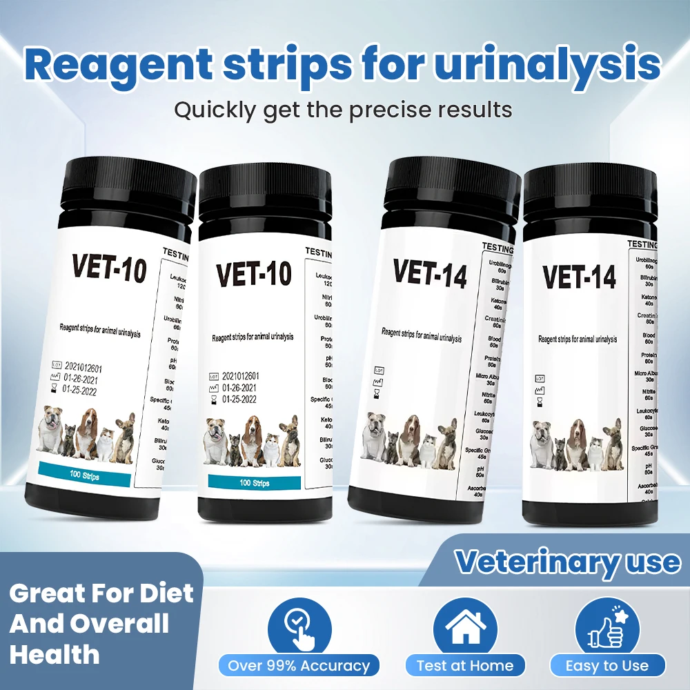Veterinary Human 10/11/12/14 P - Urinalysis Reagent Strip ulasan dan harga
