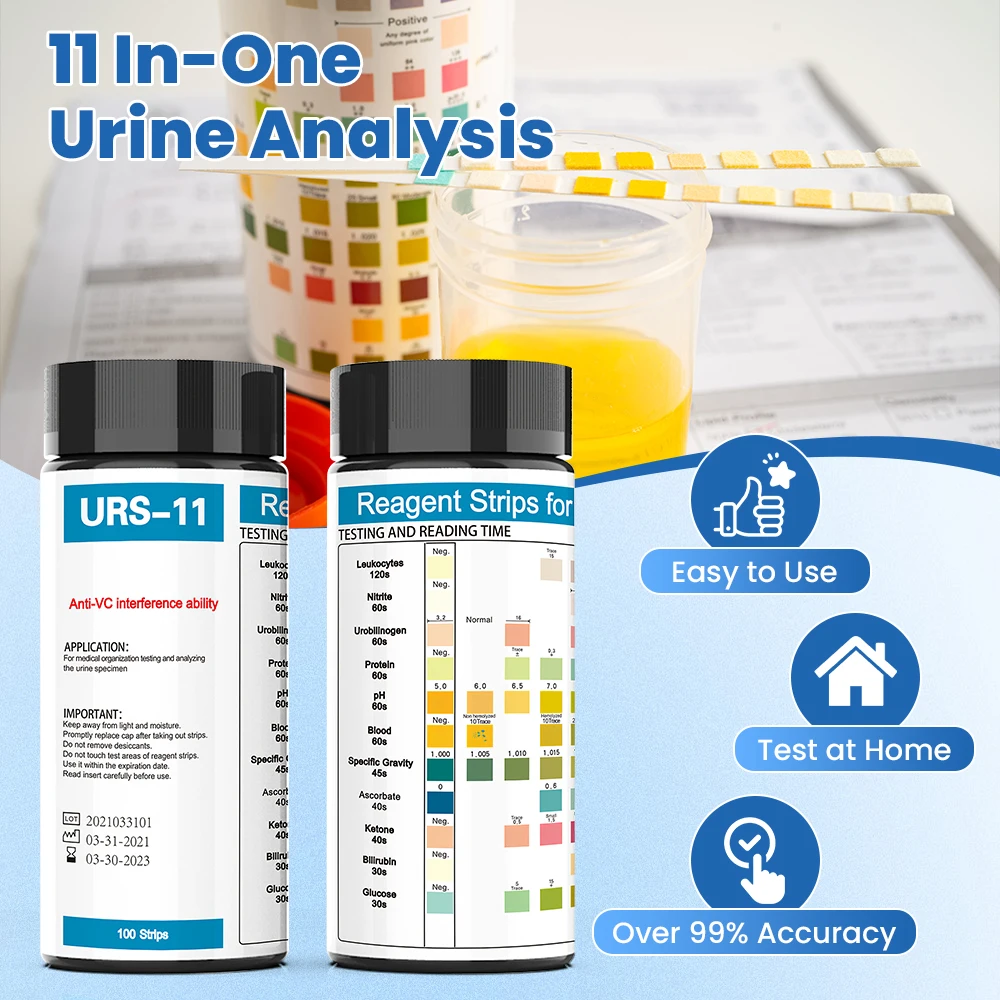 Veterinary Human 10/11/12/14 P - Urinalysis Reagent Strip ulasan dan harga