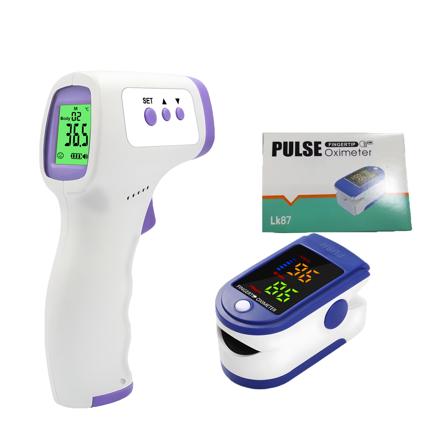 Non-Contact Digital Infrared T - Pulse Oximeter ulasan dan harga