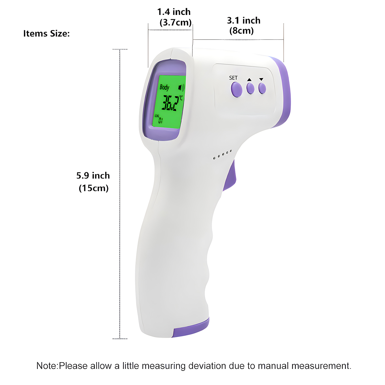 Digital Infrared Forehead Ther - Pulse Oximeter ulasan dan harga