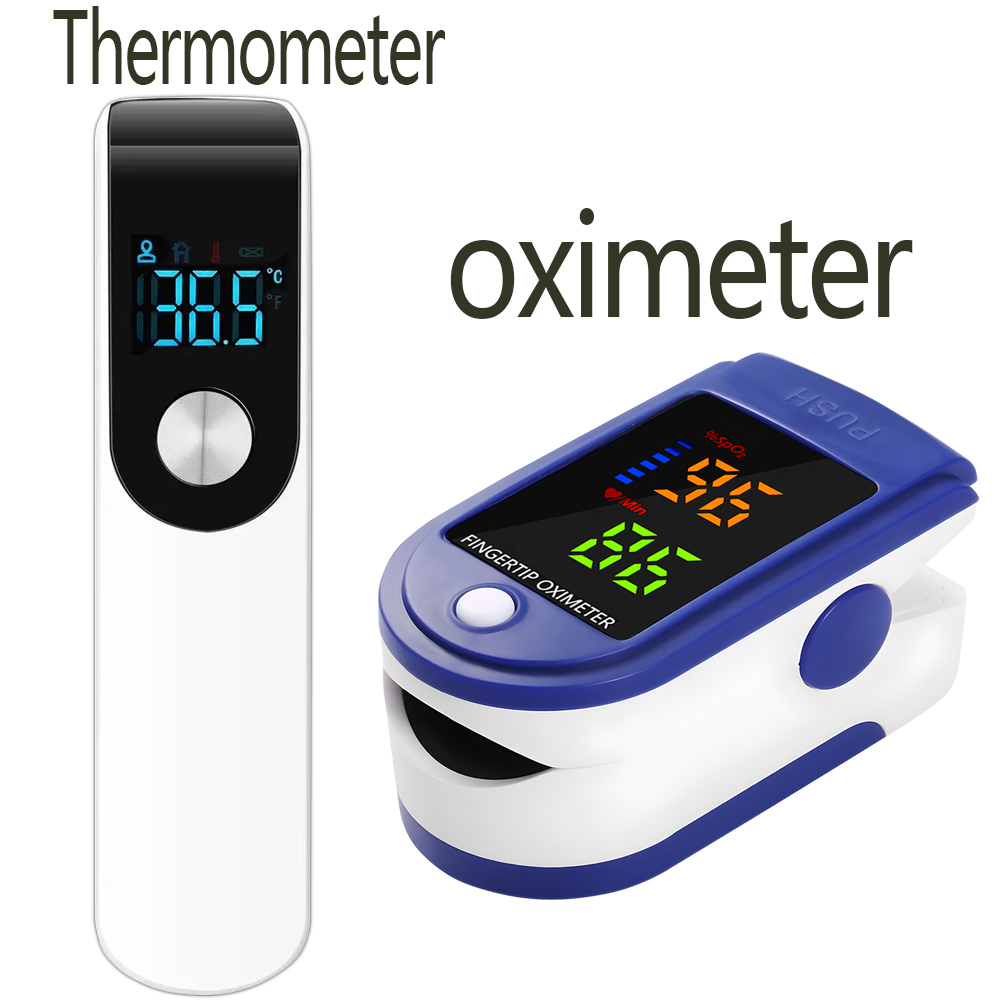 Medcial Forehead Thermometer F - Pulse Oximeter ulasan dan harga